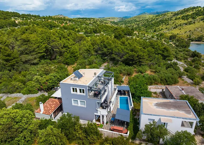 My Dalmatia - Nikita With Private Pool Appartement Zaboric