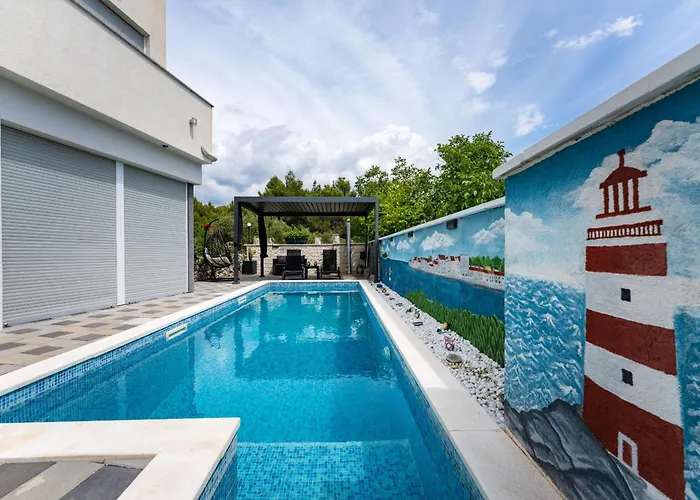 My Dalmatia - Nikita With Private Pool Appartement *