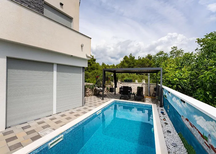 Appartement My Dalmatia - Nikita With Private Pool Zaboric